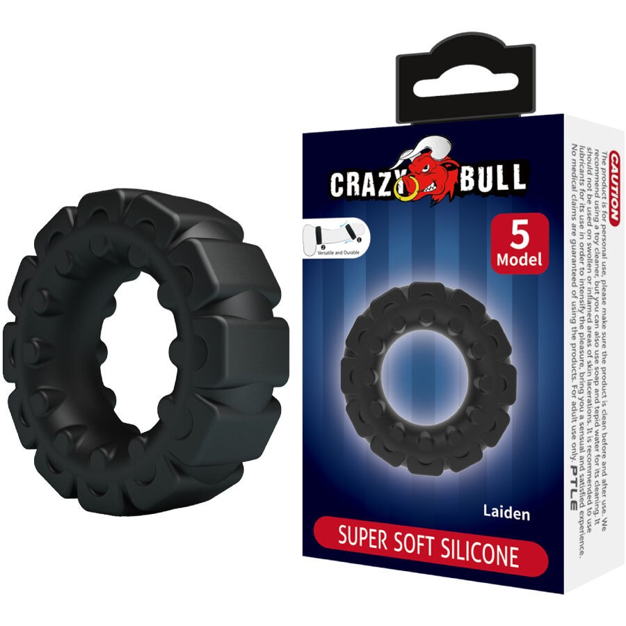 CRAZY BULL - BAGUE EN SILICONE LAIDEN MODÃLE 5